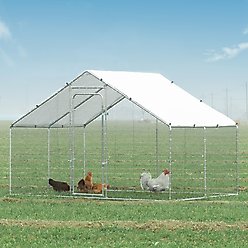 RYPetmia Outdoor Metal Chicken Coop, 15 Chickens Capacity slide 2 of 9