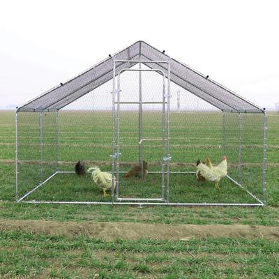 Show full view: RYPetmia Outdoor Metal Chicken Coop, 15 Chickens Capacity slide 2 of 9