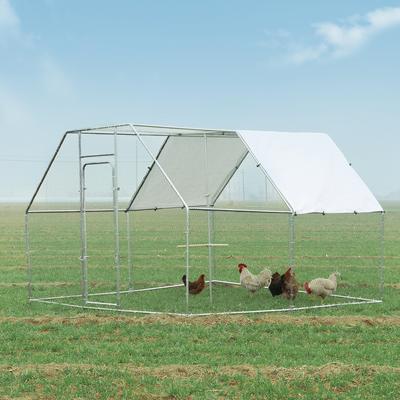 Show full view: RYPetmia Outdoor Metal Chicken Coop, 25 Chicken Capacity slide 2 of 9