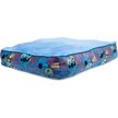 Buckle-Down Disney Stitch & Scrump Poses Rectangle Gusset Pillow Dog Bed, Blue, Large