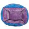 Show in main carousel: Buckle-Down Disney Stitch Poses Cuddler Bolster Dog Bed, Blue, Small slide 3 of 5