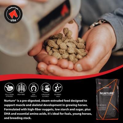 Show full view: Keyflow Feeds Nurture Low Sugar, Low Starch & High Fat Horse Feed, 39-lb bag slide 3 of 6