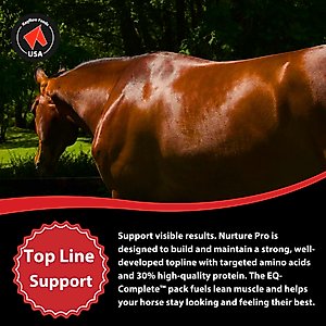 Keyflow USA Nurture Pro Low Sugar, Low Starch & High Fat Horse Feed, 33-lb bag