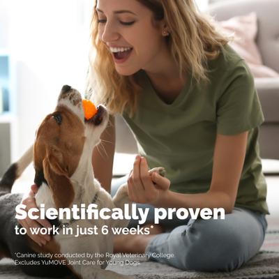 Show full view: Vetnique Labs YuMOVE Chewable Tablet Joint Supplement for Dogs, 60 count slide 5 of 10