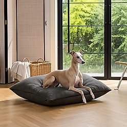 Allisandro Wear-Resistant Sherpa Orthopedic Pillow Dog Bed, Grey, Jumbo