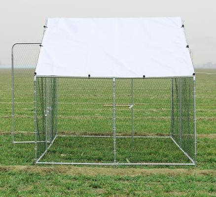 Show full view: RYPetmia Outdoor Metal Chicken Coop, 15 Chickens Capacity slide 4 of 9