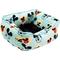 Show in main carousel: Buckle-Down Disney Mickey Mouse Expressions Cuddler Bolster Dog Bed, Blue, Small slide 1 of 4