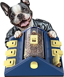 KADTC Beer Barrel 2 In 1 Puzzle Dog Toy, Blue