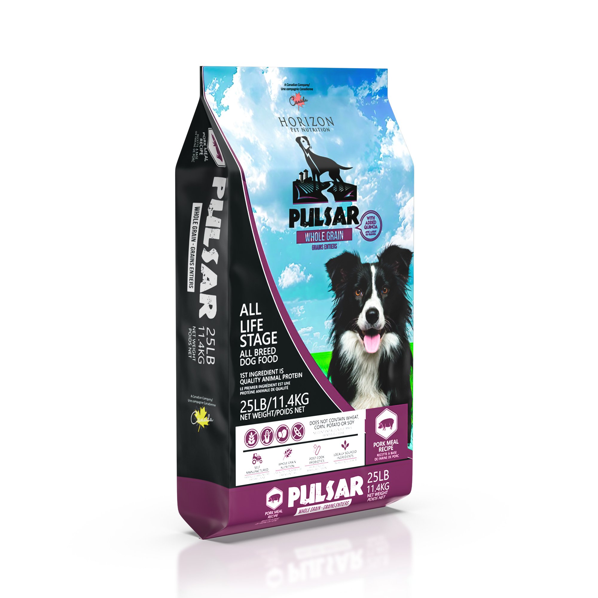 Product Reviews for HORIZON Pulsar Whole Grain Pork Recipe Dry Dog