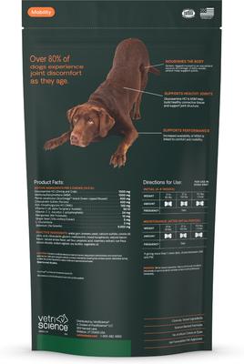 Show full view: VetriScience GlycoFlex Plus Bacon Flavored Chews Joint Supplement for Medium & Large Dogs, 120 count slide 9 of 10