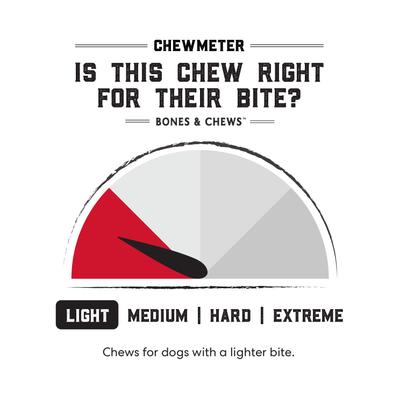 Show full view: Bones & Chews Beef Esophagus Dog Treats, 1-lb bag slide 6 of 8