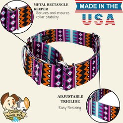 Country Brook Petz HossFit Jr Santa Fe Wide Martingale Dog Collar, X-Large slide 2 of 8