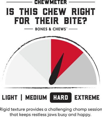 Bones & Chews Made in USA Roasted Marrow Bone 6" Dog Treat