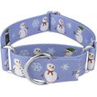 Show in main carousel: Country Brook Petz HossFit Jr Snowman Wide Martingale Dog Collar, Purple, Large slide 1 of 9