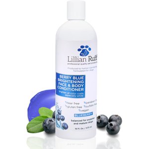 Lillian Ruff Berry Blue Brightening Pet Face & Body Conditioner, 16-fl oz bottle