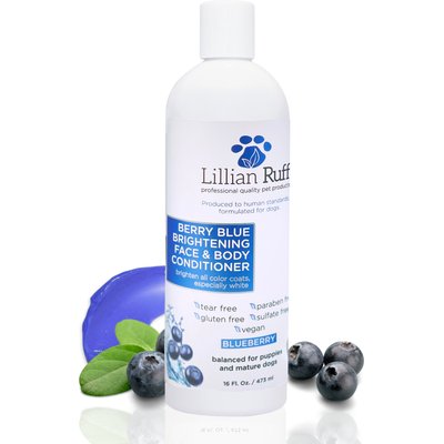 Lillian Ruff Lillian Ruff Berry Blue Brightening Pet Face & Body Conditioner, 16-fl oz bottle
