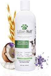 Lillian Ruff Oatmeal Pet Shampoo, 16-fl oz bottle