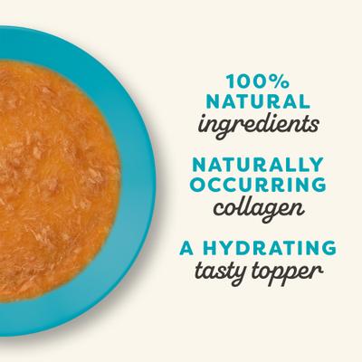 Show full view: Applaws Chicken Broth with Chicken Breast Bone Broth Wet Food, 3-oz pouch, 12 count + Fish Bone Broth with Tuna Fillet in Broth Wet Cat Food, 3-oz pouch, case of 12 slide 8 of 9