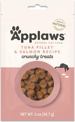 Show full view: Applaws Grain-Free Limited Ingredient Tuna & Salmon Flavor Crunchy Treats, 2-oz bag + Tuna Soft & Chewy Cat Treats, 2-oz pouch slide 2 of 6