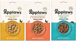 Applaws Chicken Soft & Chewy Cat Treats, 2-oz pouch + Chicken & Salmon Soft & Chewy Treats, 2-oz pouch + Tuna Soft & Chewy Cat Treats, 2-oz pouch