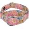 Show in main carousel: Country Brook Petz HossFit Jr Watercolor Peonies Wide Martingale Dog Collar, Pink, Medium: 15 to 21-in neck, 1.5-in wide slide 1 of 8