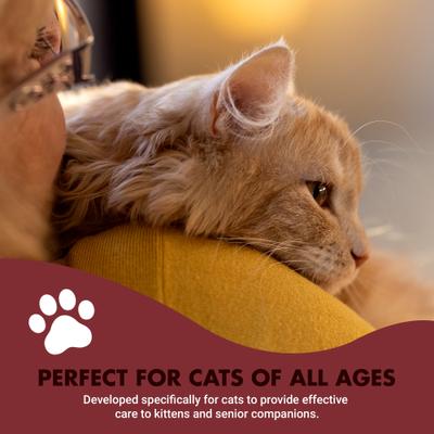 Show full view: Liquid-Vet Feline Immune Booster Unflavored Liquid Supplement for Cats, 8-fl oz bottle slide 9 of 9