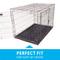 Show in main carousel: Paw Inspired Washable Padded Dog Crate Mat, Gray, 48-in slide 3 of 8