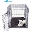 Show in main carousel: Paw Inspired Washable Padded Dog Crate Mat, Gray, 42-in slide 6 of 8
