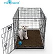 Show in main carousel: Paw Inspired Washable Padded Dog Crate Mat, Dark Brown, 36-in slide 6 of 8