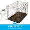 Show in main carousel: Paw Inspired Washable Padded Dog Crate Mat, Dark Brown, 30-in slide 3 of 8