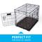 Show in main carousel: Paw Inspired Washable Padded Dog Crate Mat, Gray, 24-in slide 3 of 8