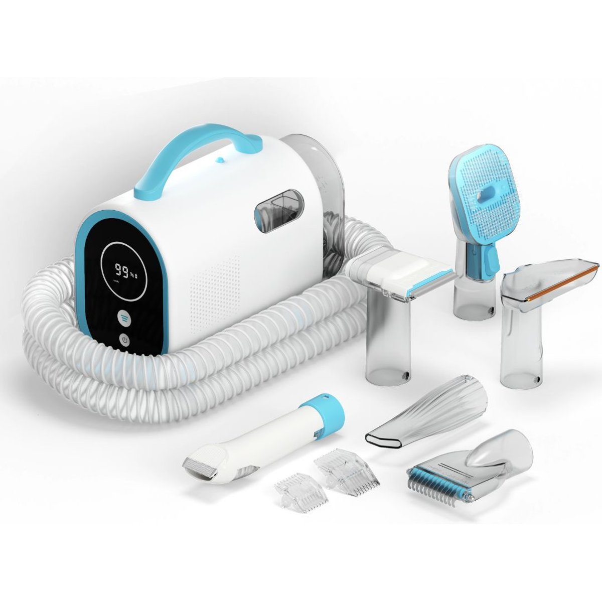 Uproot Clean Cordless 6-in-1 Vacuum Powered Dog & Cat Grooming Kit