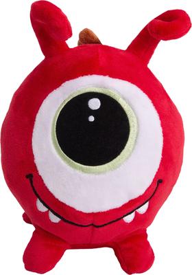 Show full view: Snugarooz Just Jeff Monster 2 in 1 Squeaky Dog Plush Toy slide 2 of 8