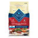 Blue Buffalo Life Protection Formula Adult Beef & Brown Rice Recipe Dry Dog Food, 24-lb bag