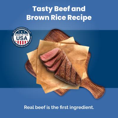 Show full view: Blue Buffalo Life Protection Formula Adult Beef & Brown Rice Recipe Dry Dog Food, 15-lbs bag slide 4 of 11