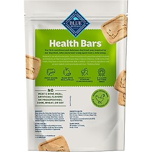 Blue Buffalo Health Bars Baked with Apples & Yogurt Dog Treats, 16-oz bag