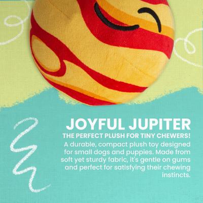 Show full view: Snugarooz Joyful Jupiter 2 in 1 Squeaky Dog Plush Toy slide 5 of 6