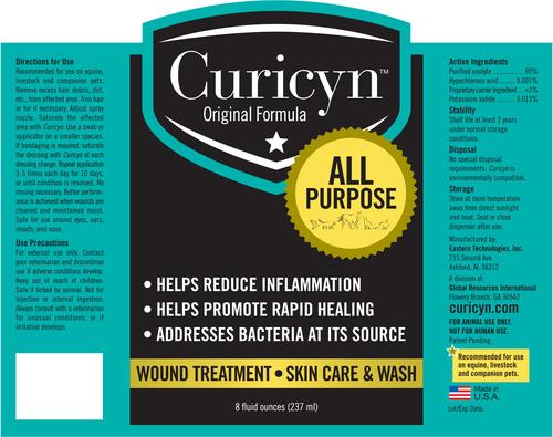 Show full view: Curicyn Original Wound & Skin Care Formula Spray for Dogs, 8-fl oz bottle slide 7 of 7