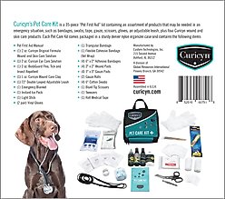Curicyn 35 Piece First-Aid Care Kit for Dogs slide 2 of 3