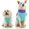 Show in main carousel: Gooby Fleece Two Tone Dog Vest, Turquoise, Medium slide 1 of 4