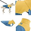 Show in main carousel: Gooby Fleece Two Tone Dog Vest, Blue, X-Large slide 2 of 4