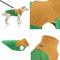 Show in main carousel: Gooby Fleece Two Tone Dog Vest, Green, Small slide 3 of 5
