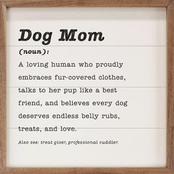 Kendrick Dog Mom Definition Wall Décor, White, 4 x 4-in slide 2 of 3