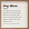 Show in main carousel: Kendrick Dog Mom Definition Wall Décor, White, 4 x 4-in slide 3 of 3