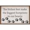 Show in main carousel: Kendrick Footprints in Our Hearts Paws Wall Décor, White, 8 x 5-in slide 1 of 3
