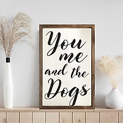 Kendrick You Me & The Dogs Wall Décor, White, 16 x 24-in slide 2 of 3