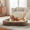 Show in main carousel: JOEJOY Orthopedic Waterproof Dog Bed with Removable Cover, Beige, X-Large slide 9 of 10
