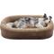 Show in main carousel: JOEJOY Orthopedic Waterproof Dog Bed with Removable Cover, Beige, Large slide 1 of 9