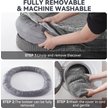 Show in main carousel: JOEJOY Orthopedic Waterproof Dog Bed with Removable Cover, Grey, Medium slide 5 of 8