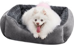 JOEJOY Washable Dog Bed, Grey, Small